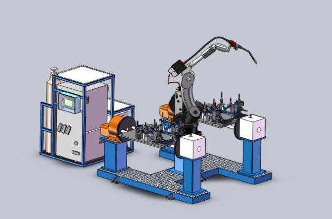 模组滑台机械手在自动焊接设备应用