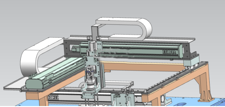 线性滑台模组在自动抓取和摆放设备上的应用